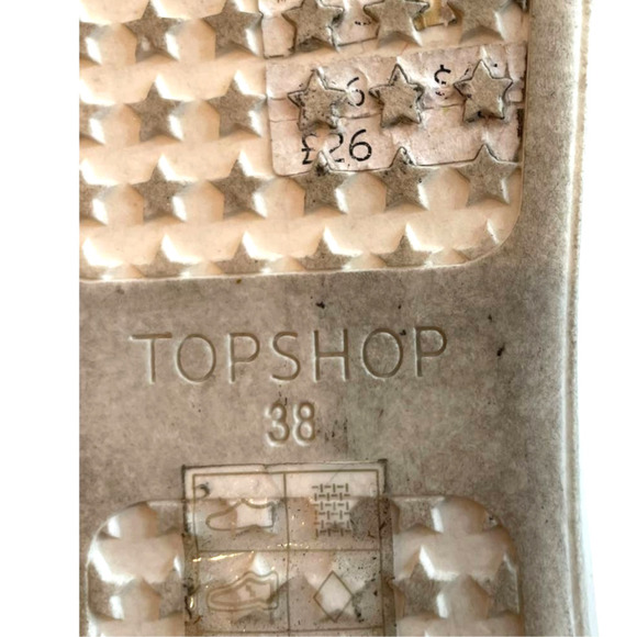 TOPSHOP WOMENS VELVET LACE UP SNEAKERS - Picture 8 of 8